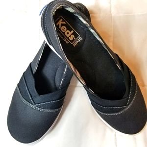 Women's Keds Carmel Slip Ons Black